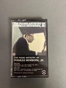 The Piano Artistry Of Phineas Newborn Jr Cassette Tape 1986 Promotional - Picture 1 of 7
