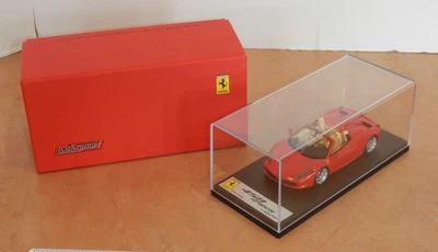 LOOKSMART 1/43 SCALE - FERRARI 458 SPYDER, LS393D, ROSSO SCUDERIA, NOS - Image 1 of 2