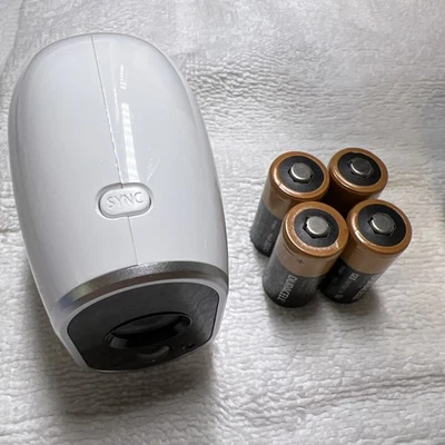 Arlo VMC3030-100NAR Indoor/Outdoor Ad On Security Camera - White - Image 1 of 4