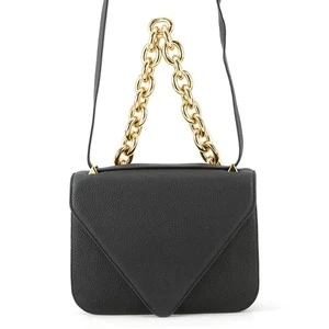 Bolso de Hombro Bottega Veneta Montaje Sobre Cuero Negro 667399 - Imagen 1 de 17