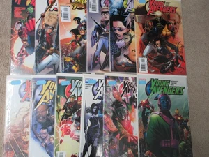 Young Avengers 1-12 Complete Comic Lot Run Set Marvel (2005) - Picture 1 of 16