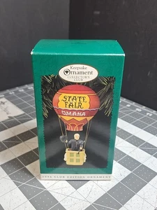 Wizard Of Oz State Fair Omaha ornament 1996 Hallmark Keepsake NOB Vtg 1996 - Picture 1 of 11