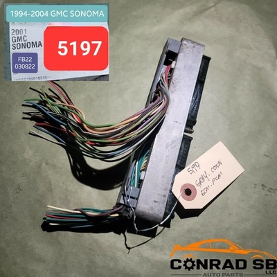⭐⭐OEM 1994-2004 GMC SONOMA ECM PCM GREY CONNECTOR⭐⭐ - Image 1 of 2