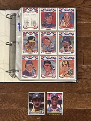 1984 Donruss Baseball Complete 660 Card Set NM-MT Mattingly RC IN BINDER! SHARP! - Image 1 of 4