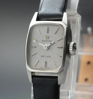 Omega De Ville Cal.485 vintage 1969 [casi como nuevo] cuerda manual plateado para mujer Foto 1 de 4