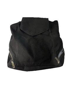 Holly And Tanager Black Canvas Backpack - Picture 1 of 5