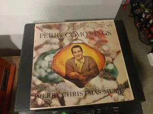 Perry Como sings Merry Christmas Music LP RCA LPM-1243 Mono Tested Christmas - Picture 1 of 7