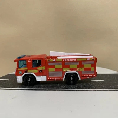 2021 Matchbox Global Series #1 Scania P 360 Fire Truck Red Fire Rescue NM - Image 1 of 4