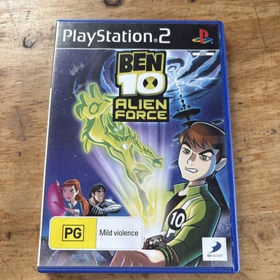 Ben 10 Alien Force Sony PlayStation 2 PS2 PAL Manual CIB Free Post - Image 1 of 4