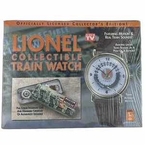 Lionel Train Uhr mit Sounds As Seen On TV Collector Edition Telebrands NEU! - Bild 1 von 6