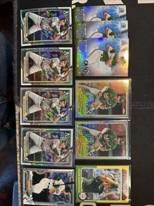 Lotto carte da baseball Tyler Soderstrom (46) Mojo, RC, Prospect - Foto 1 di 3