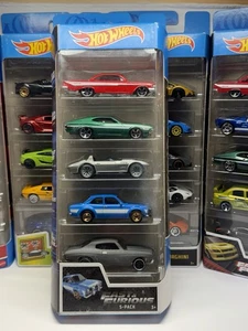 HOT WHEELS 2018 - 5 Pack - Fast & Furious - Impala Ford Corvette Escort Chevelle - Picture 1 of 14
