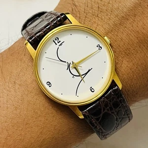Reloj Homenaje Promo Alfred Hitchcock COMO NUEVO Estado RARO Estuche Dorado Japón - Imagen 1 de 12
