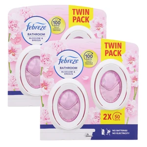 2 Duo Pack Febreze Bad Lufterfrischer Blossom Breeze Duo Pack 4 x 7,5ml - Bild 1 von 5