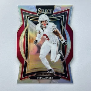 2024 Panini Select - Budda Baker #14 Arizona Cardinals Silver Prizm Die Cut - Foto 1 di 2