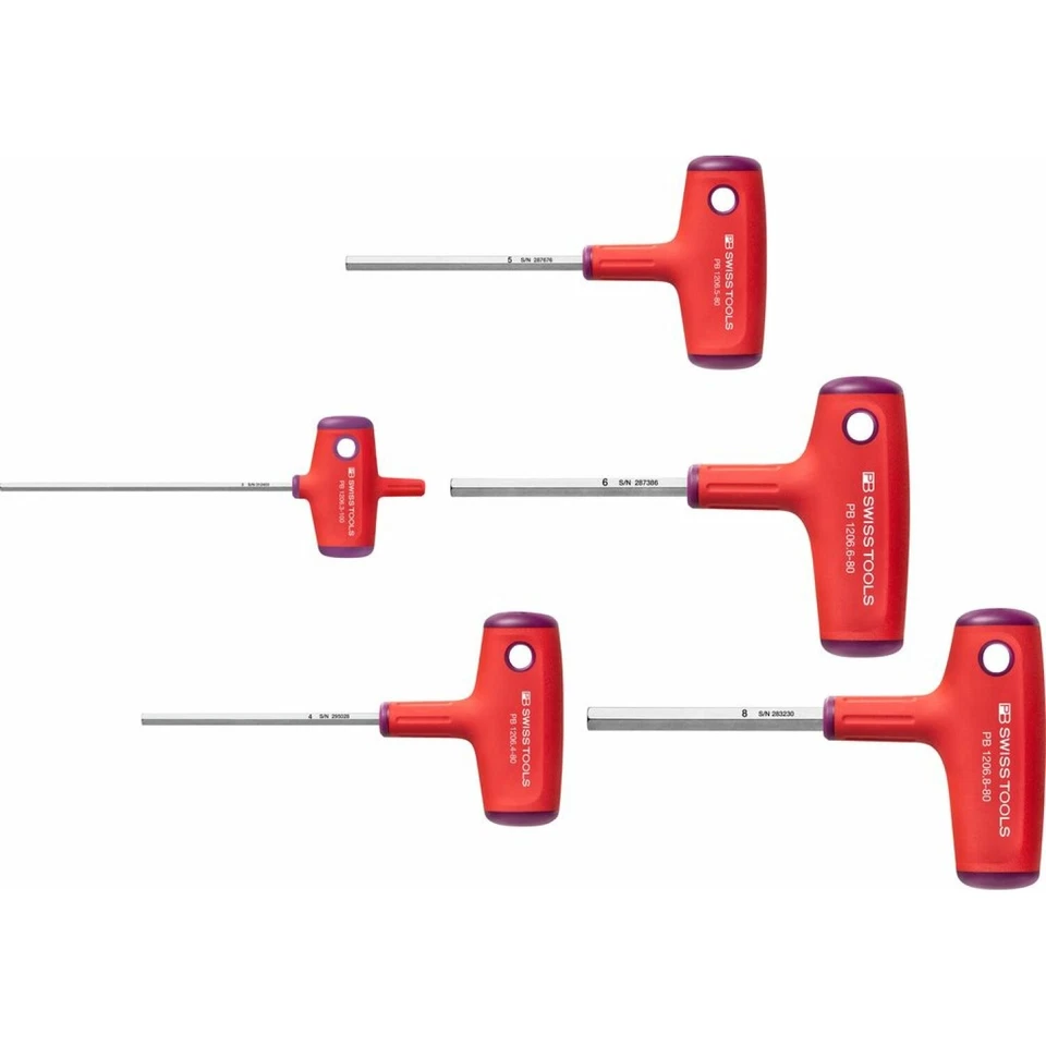 PB Swiss Tools PB 1555 Cross-Handle Screwdriver Set, 5 Pcs - Image 1 of 1
