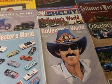 Lot of 10 COLLECTOR'S WORLD Car Racing Memorabilia Magazines (1992 - 1993)