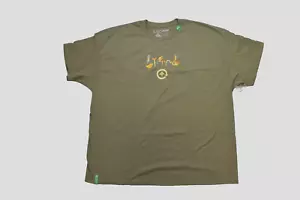 Lifted Research Group LRG Mens '47 Grams Shrooms Print Prarie Dust Shirt NWT 3XL - Picture 1 of 6