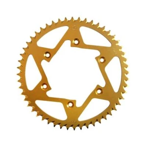 RK Alloy Racing Gold 49T Rear Sprocket for Honda CRF150R 2007-2015 - Picture 1 of 2