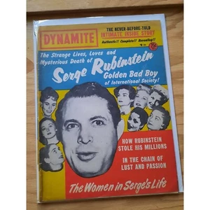 Vintage Magazine Dynamite Magazine First Issue June 1955 Original Publication - Picture 1 of 2