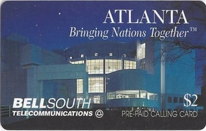 TK 87 Telephonkarte/Phone Card Bell South Atlanta Set (4) 2,5,10,20$ - Bild 1 von 4