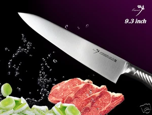 Cuchillo de chef japonés VG-10 acero Gyuto 9,3 pulgadas hoja de pulido cubiertos de cocina - Imagen 1 de 3