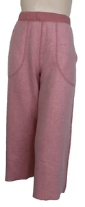 New Free People Medium Mauve Yes They're That Soft Crop Fleece Pocket Pants - Picture 1 of 6