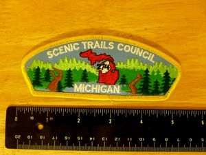 Parche BSA Scenic Trails Council CSP Michigan MI Boy Scouts - Imagen 1 de 1