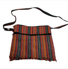 Colorful, Crossbody, Striped, Fringed Purse