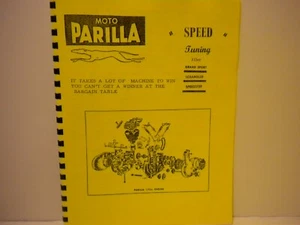 1960's Parilla 175 Motorcycle Speed Tuning  Manual-NEW - Bild 1 von 2