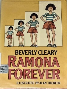Ramona Forever By Beverly Cleary HCDJ 1984 1st Ed Children's Fiction Series Book - Picture 1 of 21