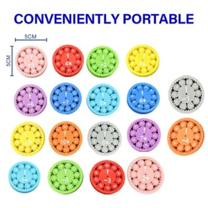 18 Pcs Math Facts Fidget Spinners Addition Multiplication Game Educational Toy - Picture 1 of 10