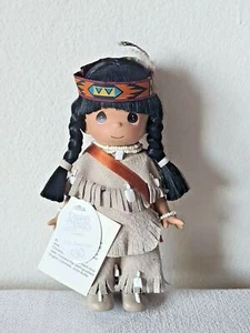 Beautiful PRECIOUS MOMENTS POCAHONTAS Doll 2001 2nd Edition Pocahontas Doll EUC! - Picture 1 of 8