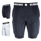 BLINDSAVE Padded Compression Shorts Pro +, 5 Pad Unterhose, American Football