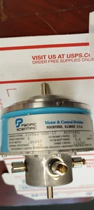 Pacific Scientific 33VM62-000-17 Servo Disc Motor 30V 5.4Amp 00047 Rotor Inertia - Picture 1 of 10