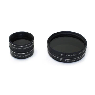 1.25" 2" Variable Adjustable Polarizing Filter Polarizer Telescope Eyepiece - Image 1 of 3
