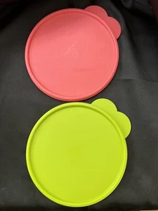 6" TUPPERWARE Replacement Lid 2541D "C" FOR Bowl 4863 2552 2415 1405 Set Of 2 - Picture 1 of 1