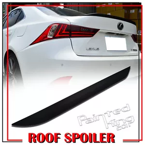 14-20 Fit For Lexus IS250 IS350 IS300h IS250 F Rear Trunk Lip Spoiler Unpainted - Picture 1 of 1