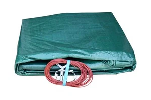 Pool Abdeckplane Winterplane Ø 420 cm Winter Abdeckung Rund 4,20 m - Bild 1 von 1