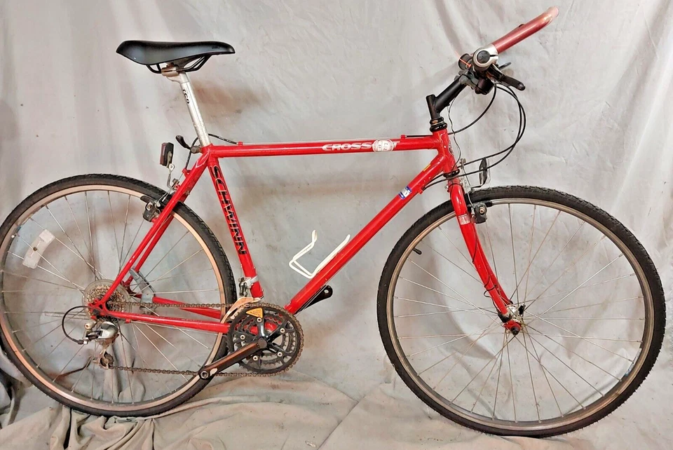 1994 Schwinn Cross Cut Hybrid Bike 20" Large Chromoly Steel Touring USA Shipper! - Image 1 of 4