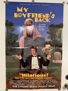 My Boyfriend's Back (1993) Original Filmplakat 26x40" Videothek gefaltet - Bild 1 von 1