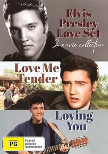 Love Me Tender (1956) & Loving You (1957) Elvis Presley DVD NEW (USA Compatible) - Picture 1 of 2