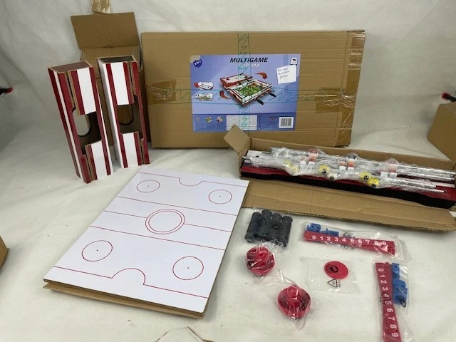 Multigame Flip-XM 2in1 Kicker Tisch Fußball und Hockey (B-Ware) - Bild 1 von 2