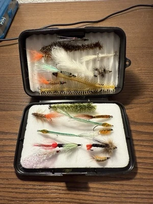 Fliegenfischen Fliegen Flyfishing Spinner Blinker angelzubehör Konvolut Köder - Bild 1 von 4