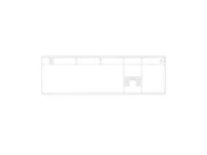 HyperX Alloy Rise Top Plate - White - Picture 1 of 6
