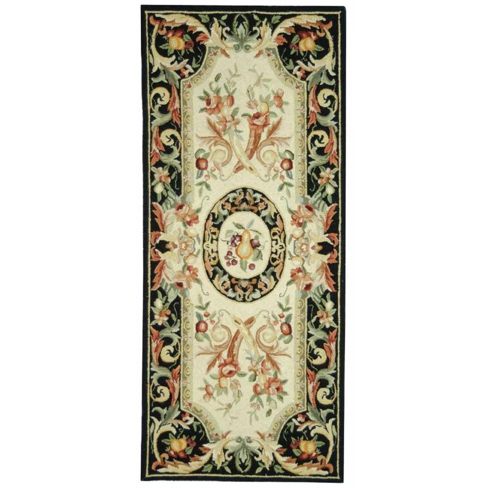 Transitional Rug - Chelsea -Black Black 2'6" x 6' Runner Transitional - Image 1 of 1