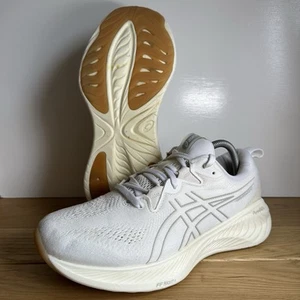 Scarpe da ginnastica da corsa Asics Gel Cumulus 25 da uomo bianche e suola in gomma - taglia UK8 - Foto 1 di 10