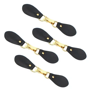 4 pezzi fibbie per cappotto gancio collegamento soprabito fibbie maglione clip lega - Foto 1 di 12