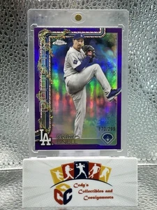 2025 Topps Chrome Holiday Blake Snell Purple Refractor /299 #HC135 Dodgers - Bild 1 von 12