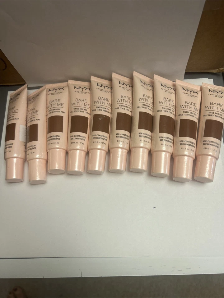 10 NYX Bare With Me Tinted Skin Veil, Lightweight BB Cream - Deep Espresso - Image 1 of 1